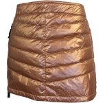 Skhoop prošívaná zimní péřová sukně Down měděná – Zboží Dáma