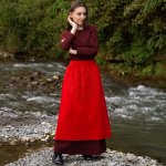 Mythrojan Středověká zástěra pro kuchařku pekařku šenkýřku pokojskou na LARP Cosplay a reeanactment – Hledejceny.cz