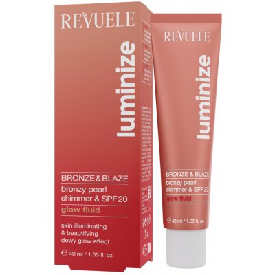Revuele Luminize rozjasňující fluid SPF 20 Bronze & Blaze 40 ml – Zboží Dáma