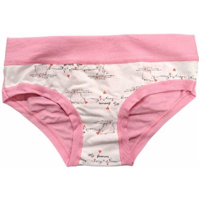 Emy Bimba 2938 růžové dívčí kalhotky růžová – Zboží Dáma