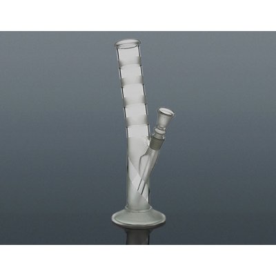 Super Heroes Skleněný bong s perkolací Beaker Tower Trans. 59cm – Zboží Dáma