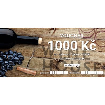 Dárkový poukaz 1000, elektronický – Zboží Dáma