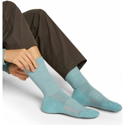 Icebreaker Wmns Lifestyle_Light Crew Hydro/Acid Pink – Zboží Dáma