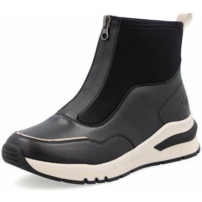 Rieker dámská kotníková obuv M6663-00 černá – Zboží Mobilmania