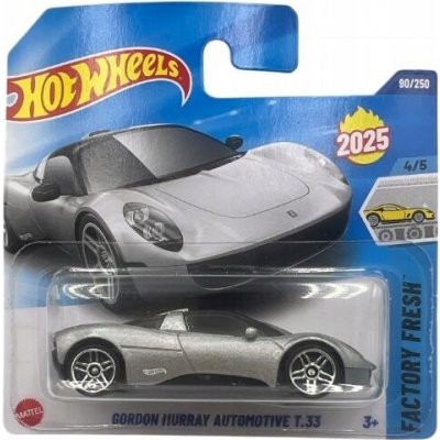 Mattel Hot Wheels 2025 FACTORY FRESH GORDON MURRAY AUTOMOTIVE HYW23 90/250 stříbrný – Hledejceny.cz