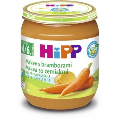 HiPP Bio Mrkev s bramborem 125 g – Zboží Dáma