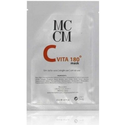 Mesosystem Facial Mask Vita C Antioxidační maska 1 ks – Zboží Mobilmania