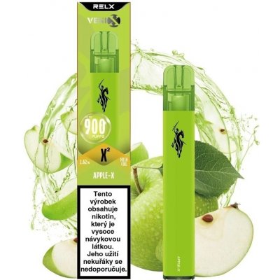 Venix X2 Apple-X 16 mg 900 potáhnutí – Zboží Dáma