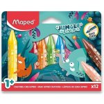 Maped Jungle Fever Jumbo 12 barev – Zboží Mobilmania