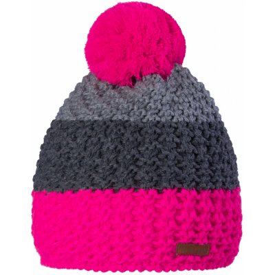 Zulu dámská čepice Iwy šedá růžová – Sleviste.cz