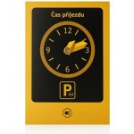 Parkovací hodiny do auta, Egermark, papírové černé – Hledejceny.cz
