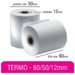 Pokladní kotouček TERMO 60/50/12mm – Zboží Živě