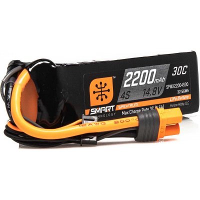 Spektrum Smart LiPo 30C IC3 14.8 V 2200 mAh – Zbozi.Blesk.cz