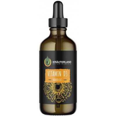 Kräuterland Vitamín D3 kapky 50 ml