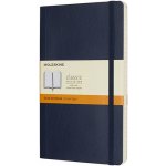 Moleskine Zápisník měkké desky A5 linkovaný modrý – Zboží Mobilmania