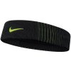 Čelenka Nike Dri-Fit Reveal headband black/volt/volt