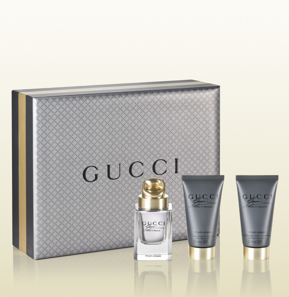 Gucci Made To Measure EDT 90 ml + balzám po holení 75 ml + sprchový gel 50 ml dárková sada