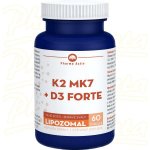 Pharma Activ Lipozomal K2 MK7 + D3 forte 60 tobolek – Hledejceny.cz