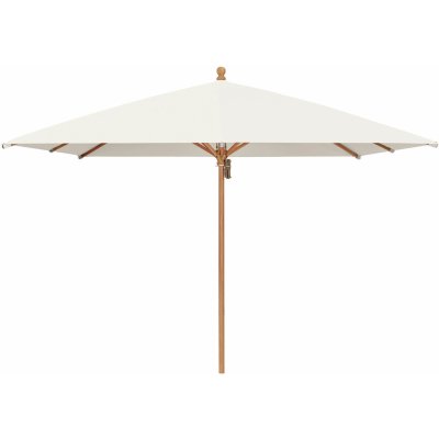 Dřevěný slunečník GLATZ Piazzino 300 x 300 cm off white (158) – Hledejceny.cz