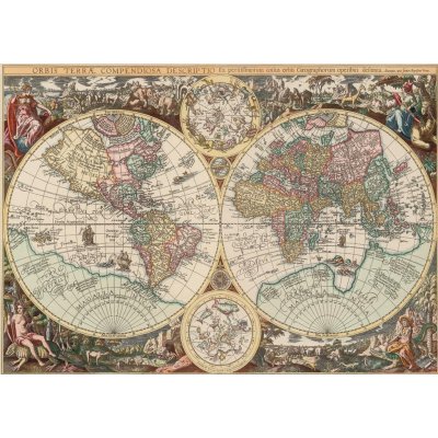 Art Antique World Map 260 dílků