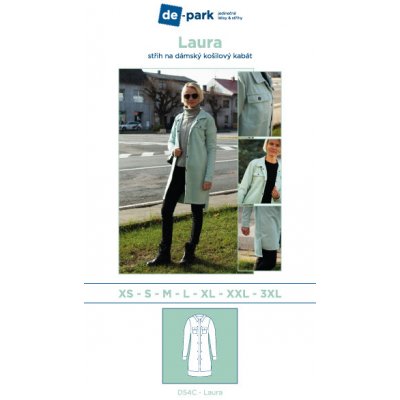 de-park Papírový střih - Laura vel. XS-XXL – Zboží Mobilmania