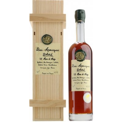 Armagnac-Delord 25 Ans d´age 0,7 l (dřevěný obal)