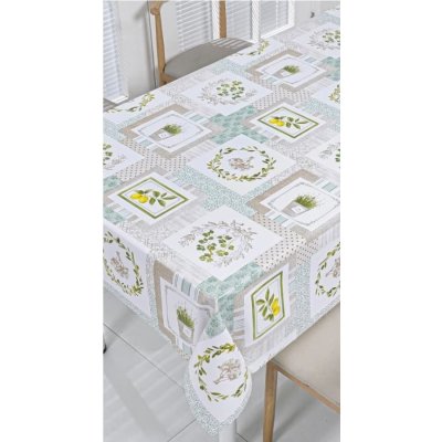 Ubrus PVC 3581566, metráž, 20 m x 140 cm, bylinky s citrony, IMPOL TRADE – Hledejceny.cz