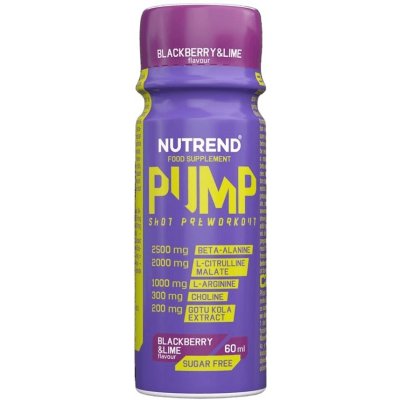 Nutrend Pump Shot Preworkout 60 ml – Zbozi.Blesk.cz