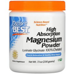 Doctor’s Best High Absorption Magnesium Powder 200 g