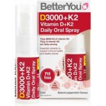 Better You Vitamín D+ K2 orální sprej 12 ml – Sleviste.cz