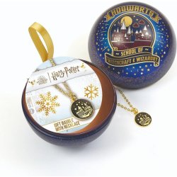 Carat Shop Vánoční koule Harry Potter s náhrdelníkem Bradavic