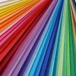 Colorline 50x70 cm 220 g kusový papír 38 Black – Zboží Dáma