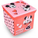 bHome Úložný box Minnie růžová s víkem UBBH0770 – Hledejceny.cz