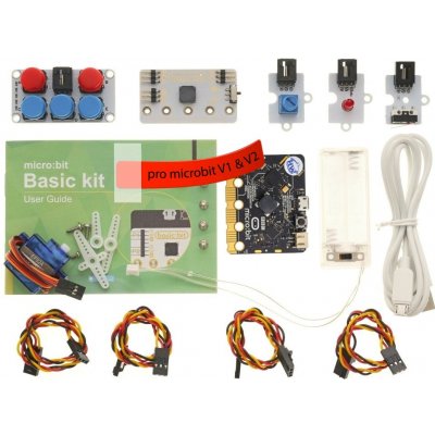 ElecFreaks BBC micro:bit Basic Kit Varianta kitu: s deskou micro:bit V2.21 – Hledejceny.cz