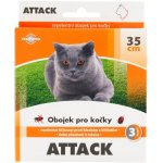 Attack antiparazitární obojek 35 cm – HobbyKompas.cz