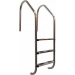 PWS bazénové schůdky STANDARD Into Concrete 3 stupně (AISI-304) – Zboží Dáma