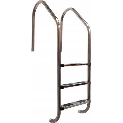 PWS bazénové schůdky STANDARD Into Concrete 3 stupně (AISI-304) – Zboží Dáma