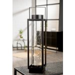 Gilde LED kovová obdélníková lucerna "Luna" 40cm – Hledejceny.cz