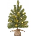 Umělý vánoční stromek Nagano, 15 LED teplá bílá, pr. 35 × 45 cm – Hledejceny.cz