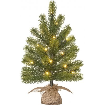 Umělý vánoční stromek Nagano, 15 LED teplá bílá, pr. 35 × 45 cm – Hledejceny.cz