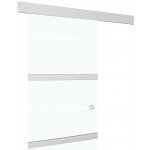 VidaXL s měkkými zarážkami ESG sklo a hliník 76 x 205 cm – Zboží Mobilmania