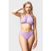 VFstyle dámské plavky dvoudílné Elizabeth žebrované fialové