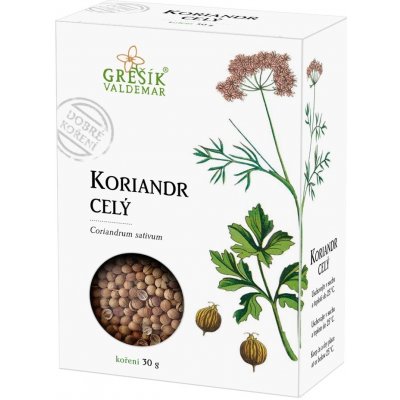 Grešík Koriandr celý 30 g – Sleviste.cz