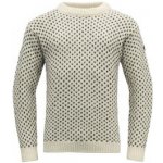 Devold Nordsjø Wool Sweater klasický vlněný svetr offwhite – Sleviste.cz