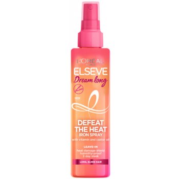 L'Oréal Elseve Dream Long Defeat The Heat sprej pro ochranu vlasů před tepelnou úpravou 150 ml