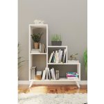 Asir Knihovna NISA 106x88 cm bílá AS1001 – Sleviste.cz