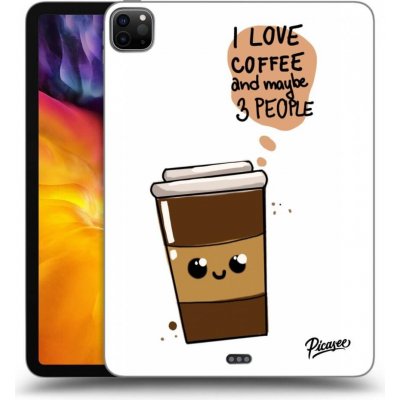 Picasee silikonový černý obal pro Apple iPad Pro 11" 2022 M2 4.generace Cute coffee – Zboží Mobilmania