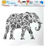 Creatissimo plastová šablona Design Oriental elephant 30 x 30 cm – Zboží Dáma Creatissimo plastová šablona Design Oriental elephant 30 x 30 cm – Zboží Dáma