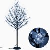 Vánoční stromek Monzana Svítící strom třešeň modrá 180cm do interiéru i exteriéru + dálkové ovládání 107578