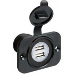 Lampa Italy 12/24V, 2 x 2100 mA Zásuvka do auta s 2x USB